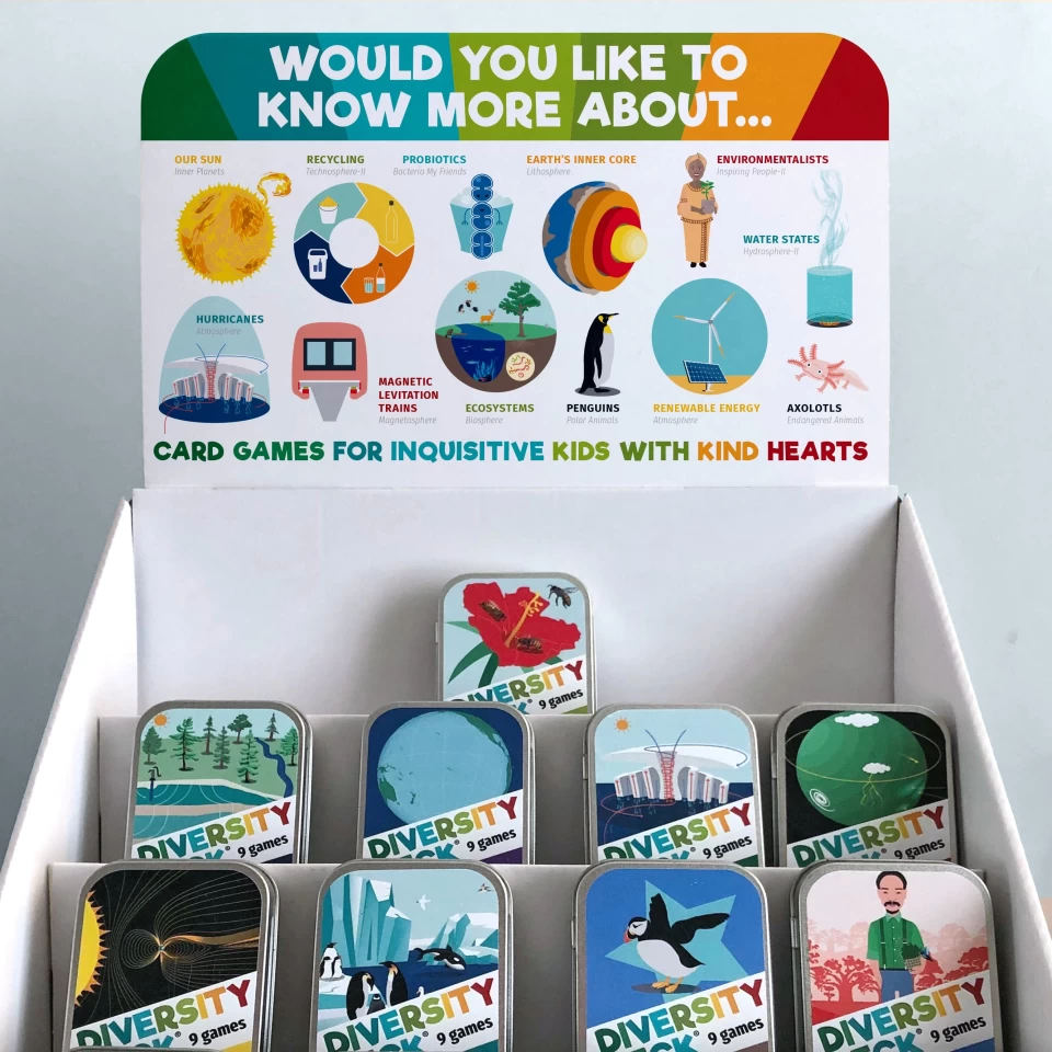 Diversity Deck product stand